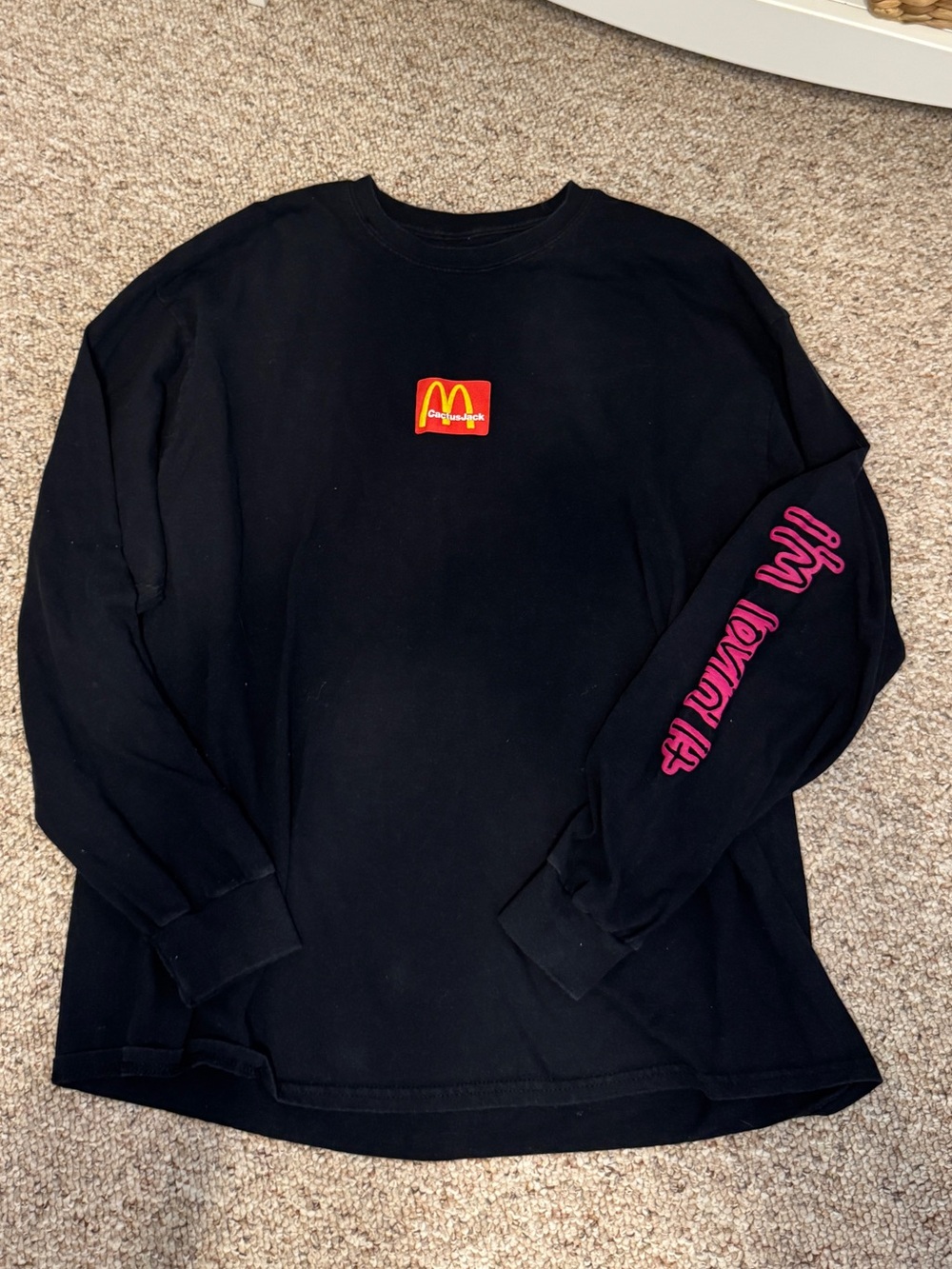 Travis Scott Cactus Jack McDonalds Long-Sleeve